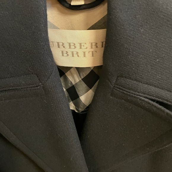 Burberry pea coat jacket size US 2 - Picture 2 of 7